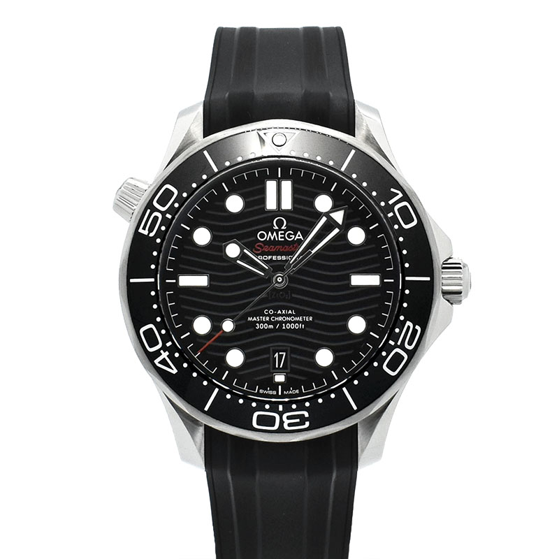 オメガ　OMEGA　シーマスター300 コーアクシャル マスタークロノメーター　210.32.42.20.01.001　42mm　ラバー　USED　中古