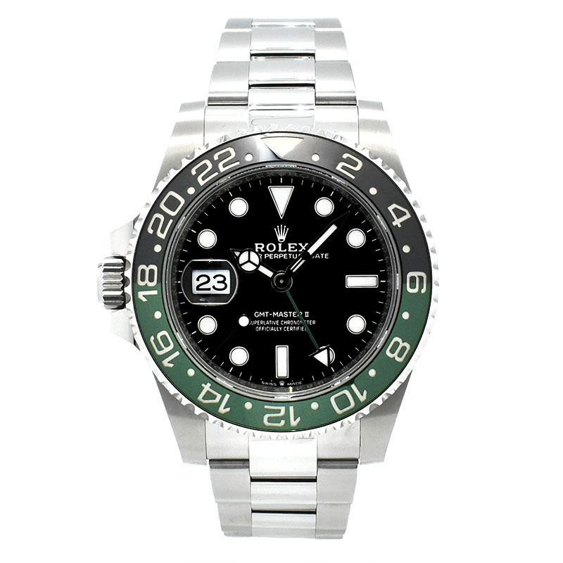 ロレックス　ROLEX　GMTマスター2　Ref.126720VTNR　グリーン/ブラックベゼル　40mm　USED　中古