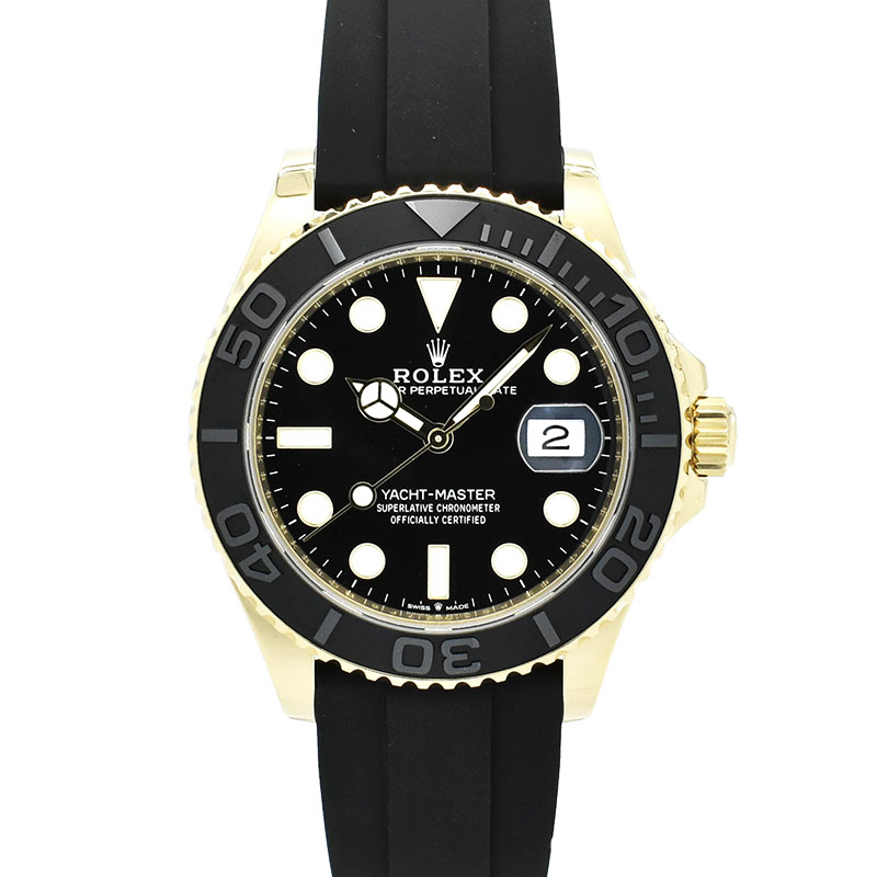 ロレックス　ROLEX　ヨットマスター42　Ref.226658　18KYG　ブラック　42mm　USED　中古