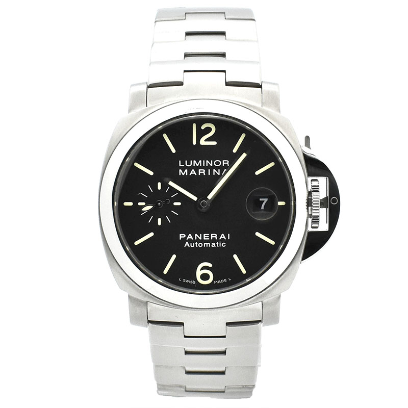 パネライ　PANERAI　ルミノールマリーナ　PAM00298　40mm　ブラック　M番　USED　中古
