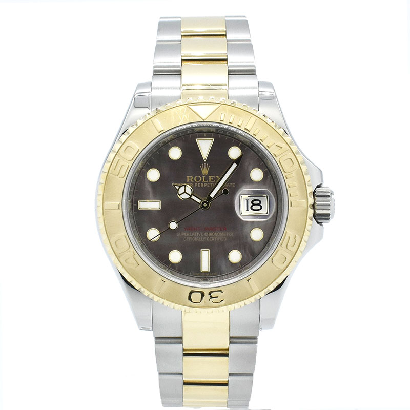 ロレックス　ROLEX　ヨットマスター　Ref.16623NC　18KYG×SS　ブラックシェル　40mm　ランダム番　USED　中古