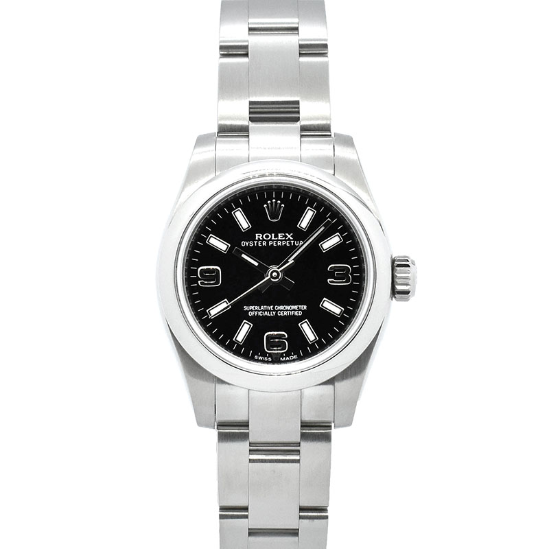 ロレックス　ROLEX　オイスターパーペチュアル　Ref.176200　 ブラック369　26mm　ランダム番　USED　中古