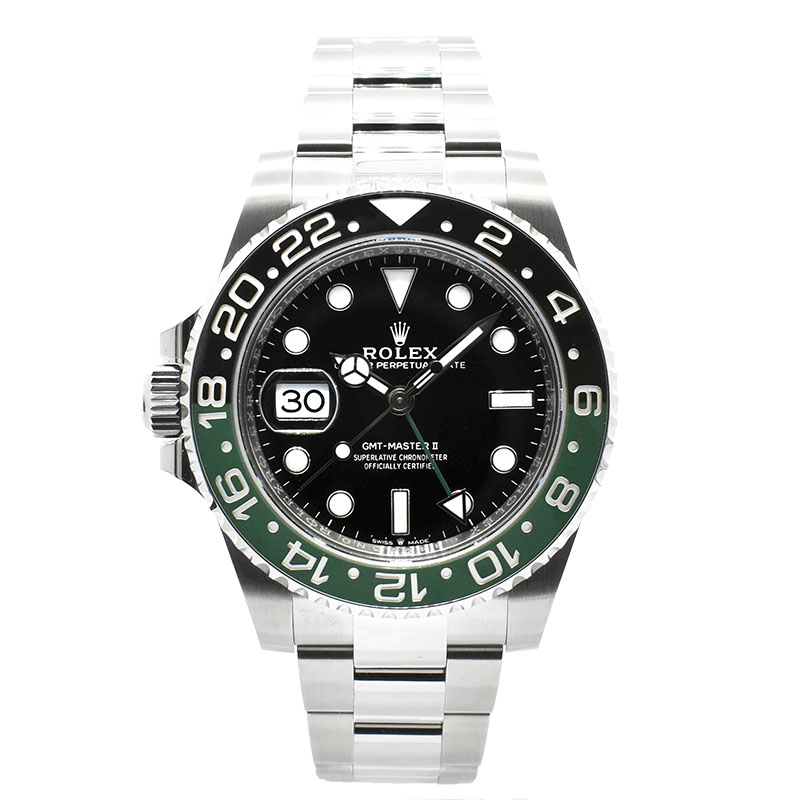ロレックス　ROLEX　GMTマスター2　Ref.126720VTNR　グリーン/ブラックベゼル　40mm　未使用品