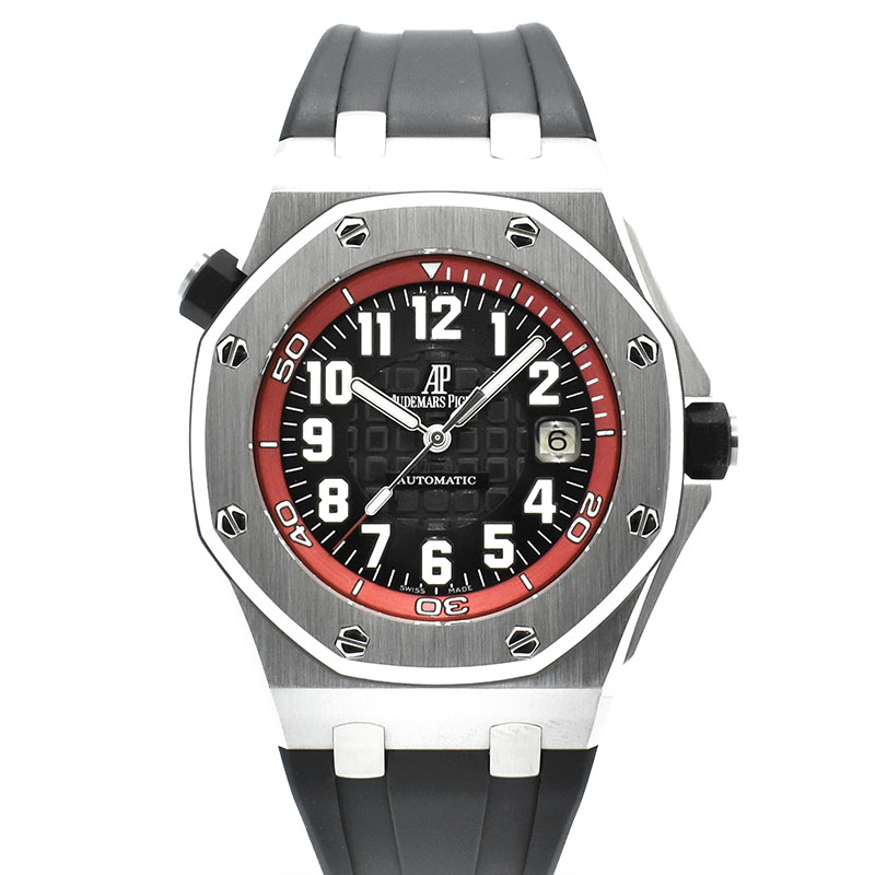 オーデマ・ピゲ　AUDEMARS PIGUET　ロイヤルオーク オフショアダイバー ブティック限定　15701ST.OO.D002CA.03　ブラック　42mm　USED　中古