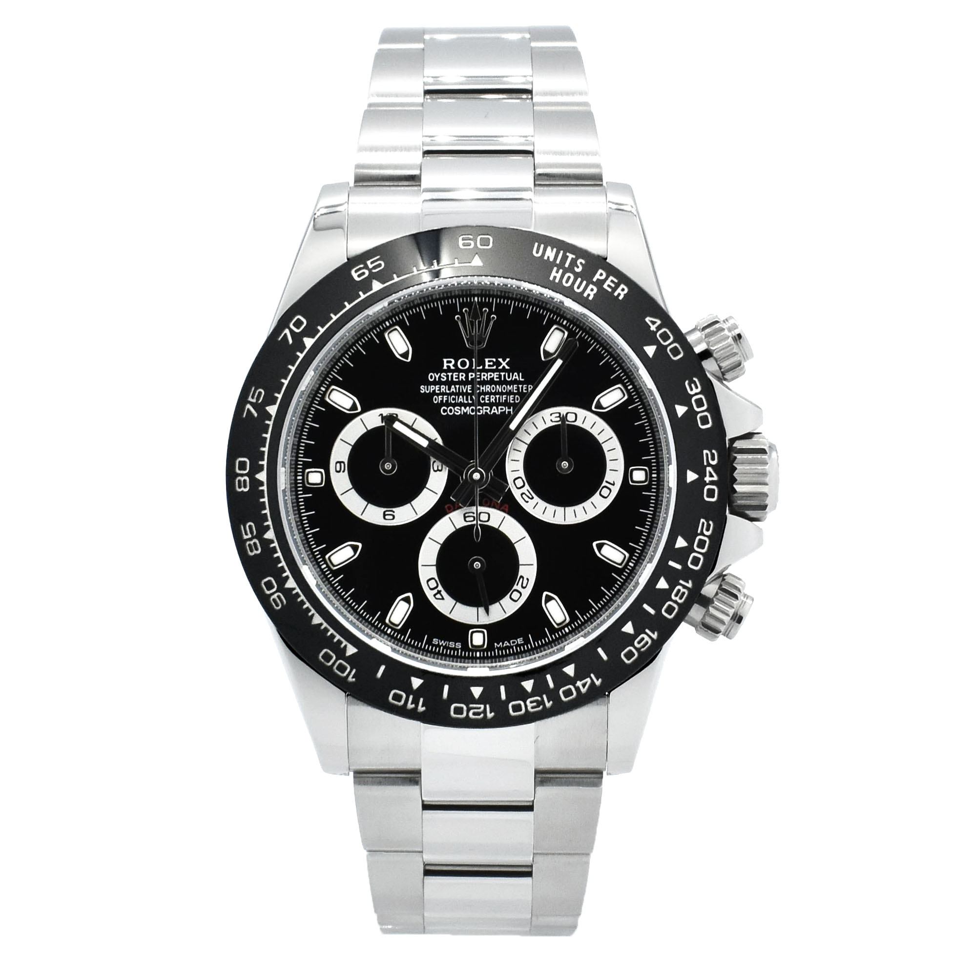 ロレックス　ROLEX　コスモグラフ デイトナ　Ref.116500LN　ブラック　セラミックベゼル　USED　中古