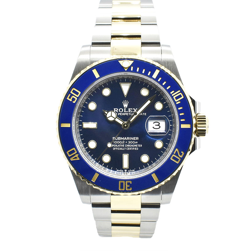 ロレックス　ROLEX　サブマリーナデイト　Ref.126613LB　18KYG/SS　41mm　USED　中古