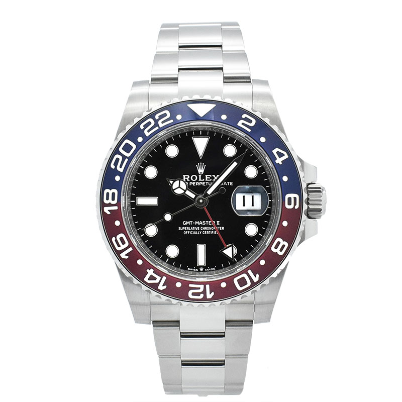 ロレックス　ROLEX　GMTマスター2　Ref.126710BLRO　ブルー/レッドベゼル　40mm　USED　中古