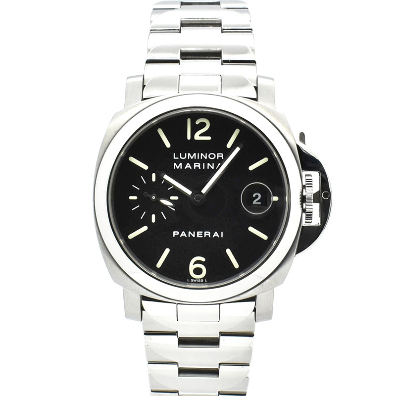 パネライ　PANERAI　ルミノールマリーナ　PAM00050　40mm　ブラック　G番　USED　中古