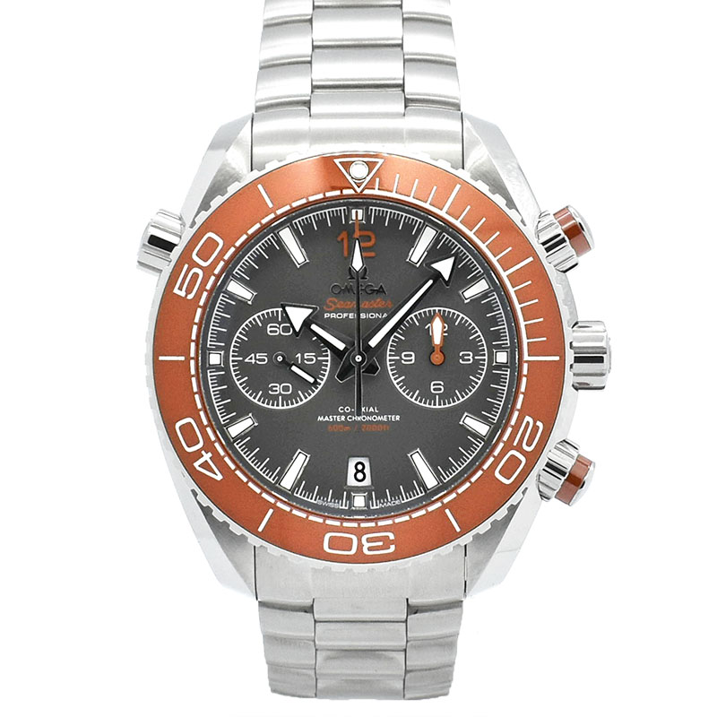 オメガ　OMEGA　シーマスター プラネットオーシャン クロノグラフ マスタークロノメーター　215.30.46.51.99.001　グレー　45.5mm　未使用品