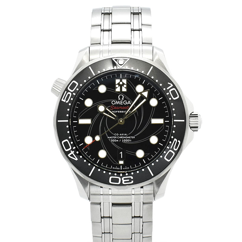オメガ　OMEGA　シーマスター300 コーアクシャル マスタークロノメーター  007 ジェームス・ボンド リミテッド　210.22.42.20.01.004　世界7007本限定　42mm　USED　中古