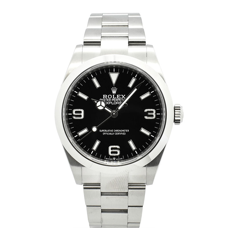 ロレックス　ROLEX　エクスプローラー40　Ref.224270　40mm　ブラック　USED　中古