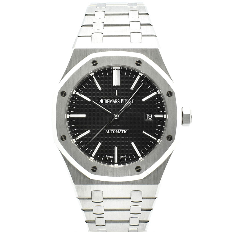 オーデマ・ピゲ　AUDEMARS PIGUET　ロイヤルオーク　15400ST.OO.1220ST.01　41mm　ブラック　USED　中古