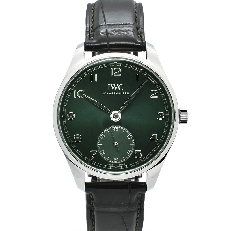 IWC　ポルトギーゼ オートマティック 40　IW358310　40.4mm　グリーン　USED　中古