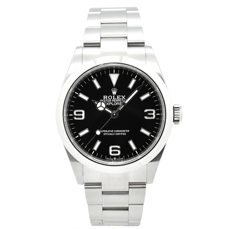 ロレックス　ROLEX　エクスプローラー40　Ref.224270　40mm　ブラック　USED　中古
