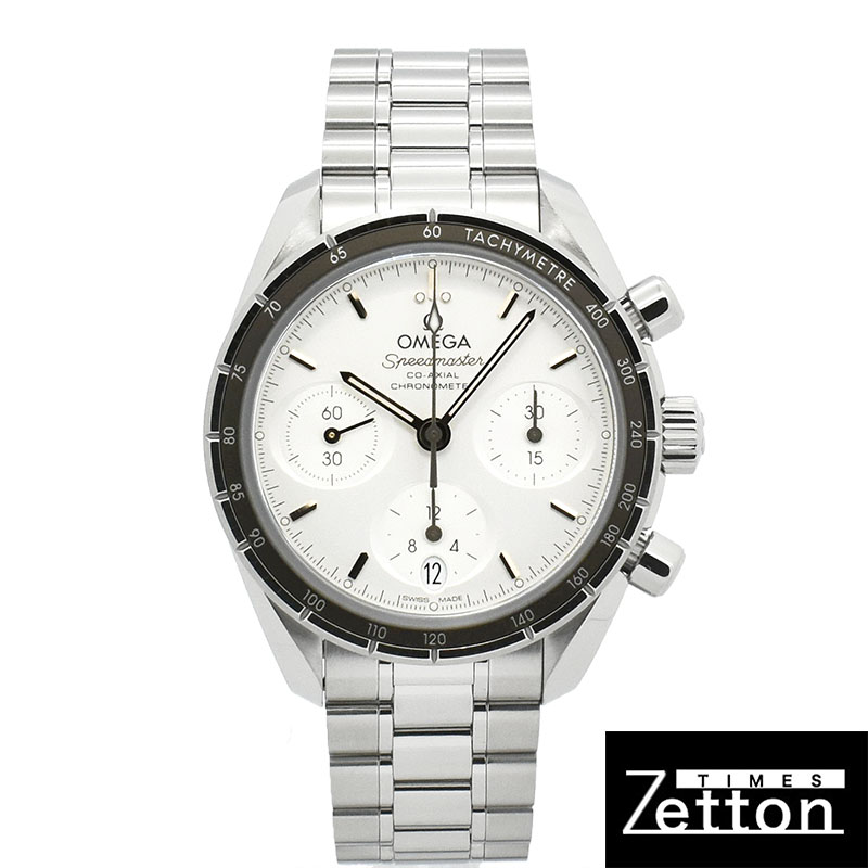 オメガ　OMEGA　スピードマスター 38 コーアクシャル 　324.30.38.50.02.001　38mm　シルバー　USED　中古