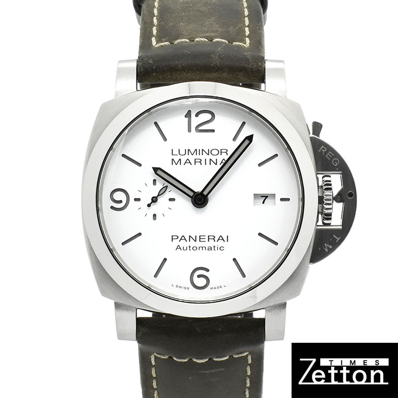 パネライ　PANERAI　ルミノールマリーナ　PAM01314　44mm　ホワイト　X番　USED　中古
