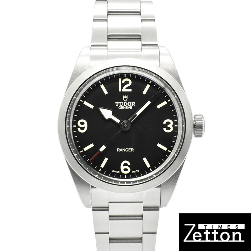 チューダー(チュードル)　TUDOR　レンジャー　Ref.79950　SS　39mm　自動巻　ブラック　未使用品