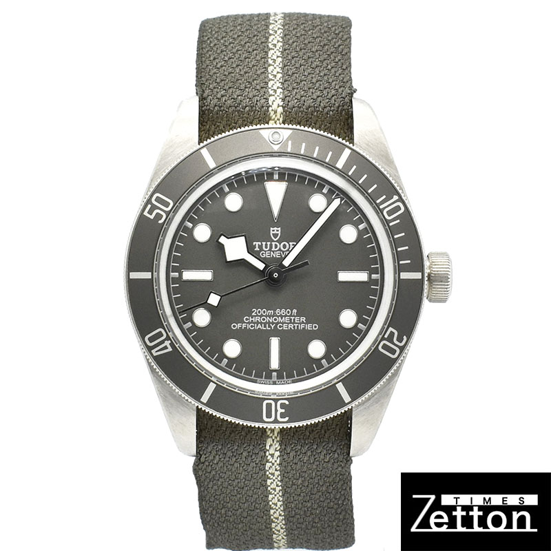 チューダー(チュードル)　TUDOR　ヘリテージ ブラックベイ フィフティエイト 925　Ref.79010SG　39mm　グレー　シルバー925　USED　中古
