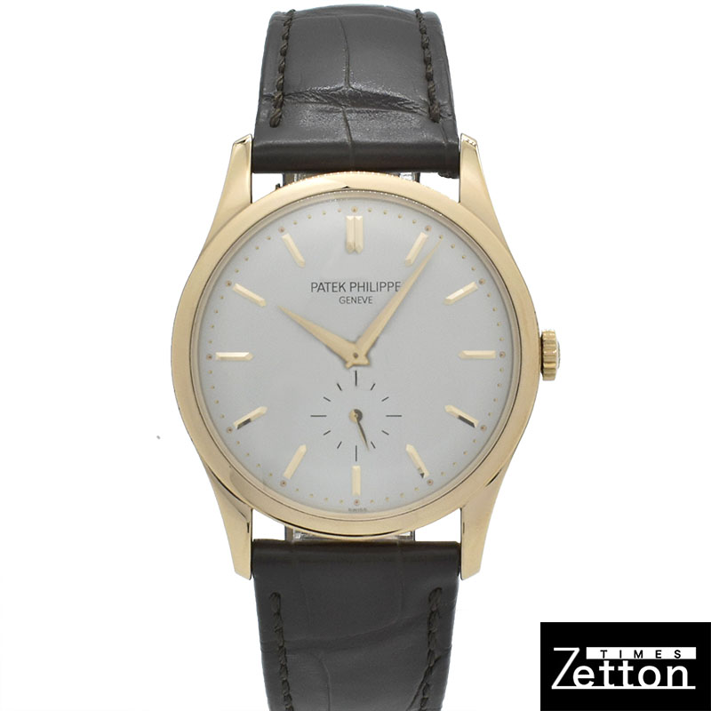 パテックフィリップ　PATEK PHILIPPE　カラトラバ　5196R-001　37mm　18KRG　手巻き　USED　中古