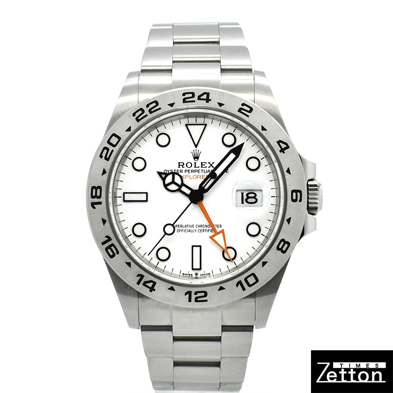 ロレックス　ROLEX　エクスプローラー2　Ref.226570　ホワイト　42mm　USED　中古