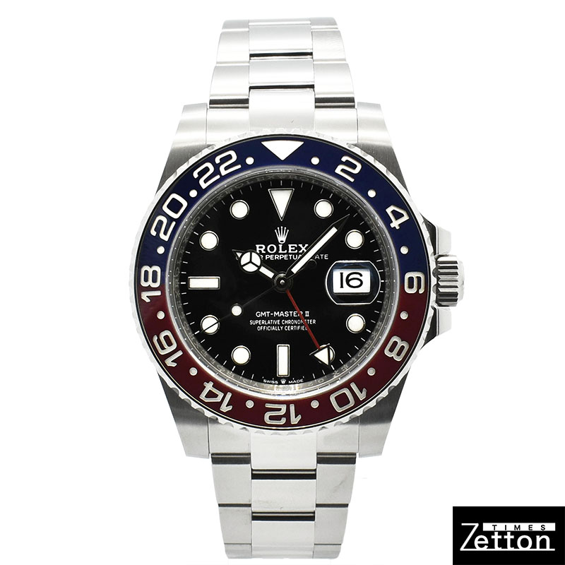 ロレックス　ROLEX　GMTマスター2　Ref.126710BLRO　ブルー/レッドベゼル　40mm　未使用品