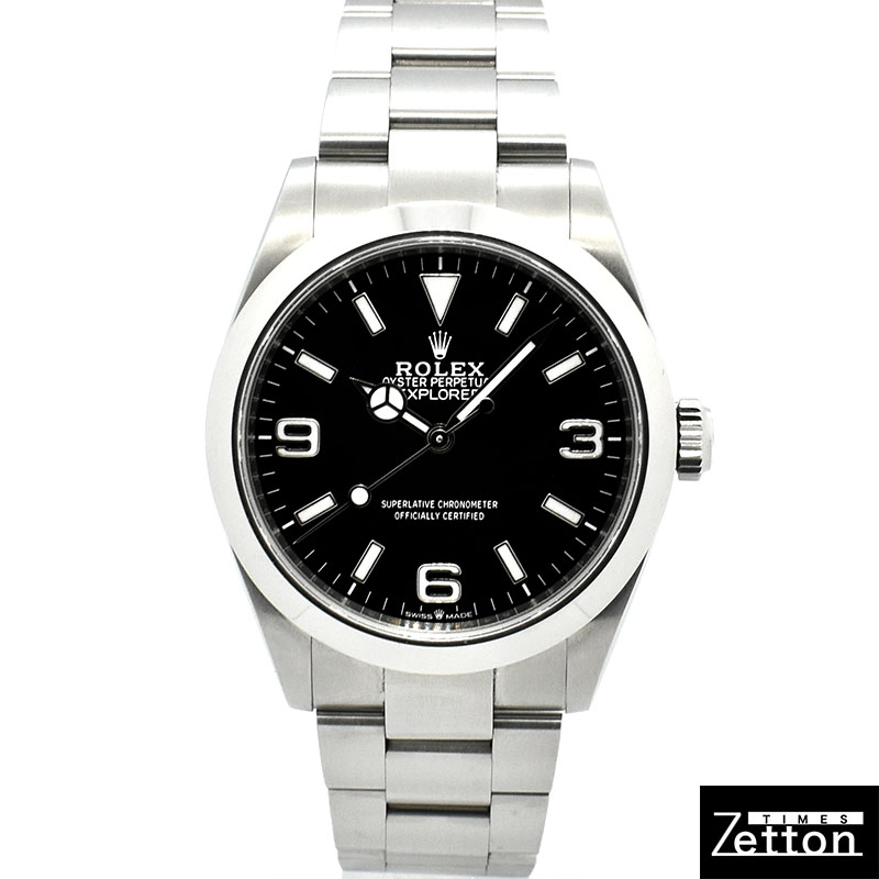 ロレックス　ROLEX　エクスプローラー40　Ref.224270　40mm　ブラック　USED　中古