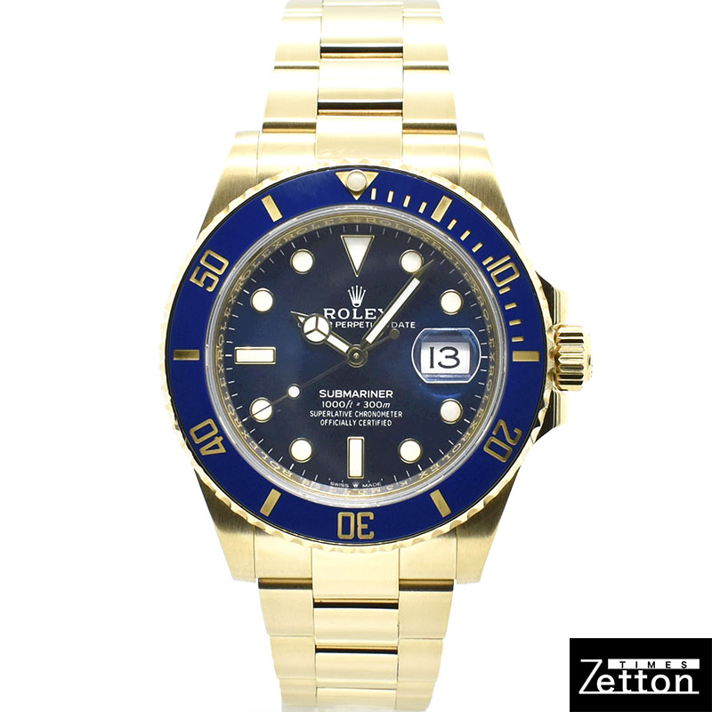 ロレックス　ROLEX　サブマリーナデイト　Ref.126618LB　18KYG　41mm　USED　中古