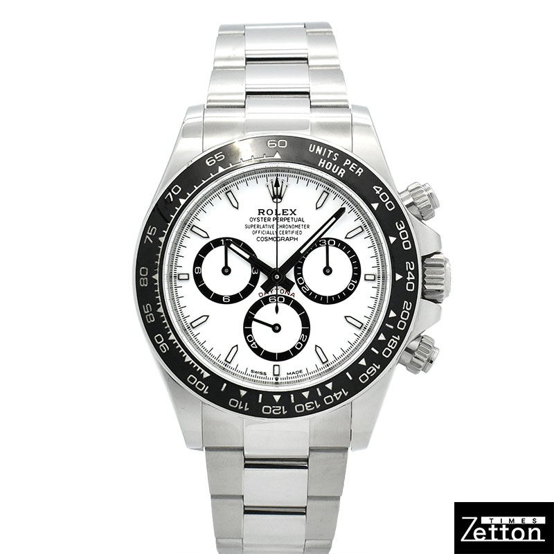 ロレックス　ROLEX　コスモグラフ デイトナ　Ref.126500LN　ホワイト　セラミックベゼル　USED　中古