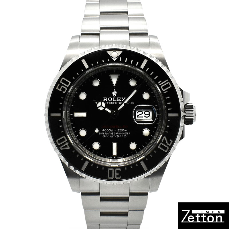 ロレックス　ROLEX　シードゥエラー　Ref.126600　43mm　ブラック　USED　中古