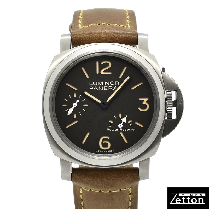 パネライ　PANERAI　ルミノール 8デイズ パワーリザーブ チタニオ　PAM00797　44mm　手巻き　U番　USED　中古