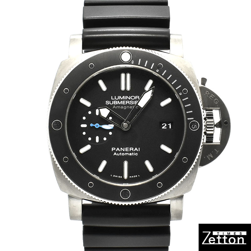 パネライ　PANERAI　ルミノール サブマーシブル1950 3デイズ アマグネティック オートマティック チタニオ　PAM01389　U番　47mm　USED　中古