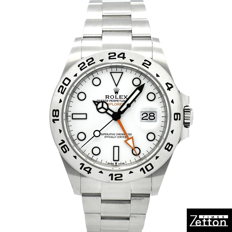 ロレックス　ROLEX　エクスプローラー2　Ref.226570　ホワイト　42mm　未使用品