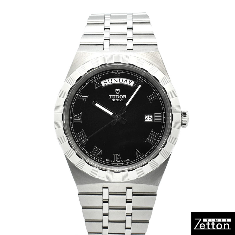 チューダー(チュードル)　TUDOR　ロイヤル 41 デイデイト　Ref.28600　ブラック　USED　中古