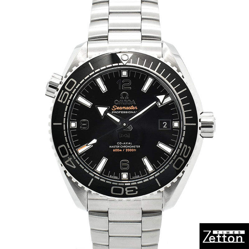 オメガ　OMEGA　シーマスター プラネットオーシャン マスタークロノメーター　215.30.44.21.01.001　ブラック　43.5mm　USED　中古