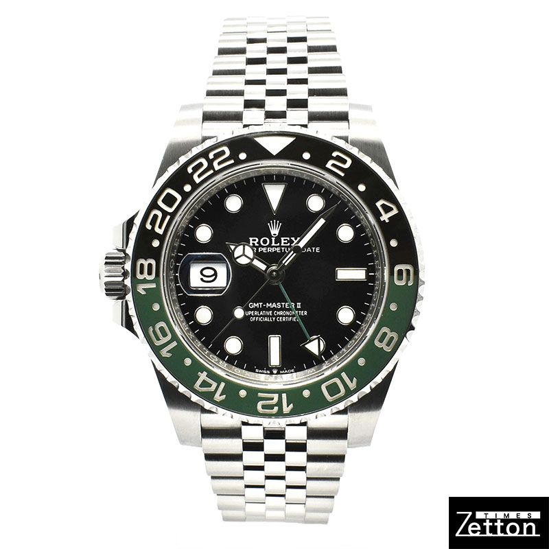 ロレックス　ROLEX　GMTマスター2　Ref.126720VTNR　グリーン/ブラックベゼル　40mm　USED　中古
