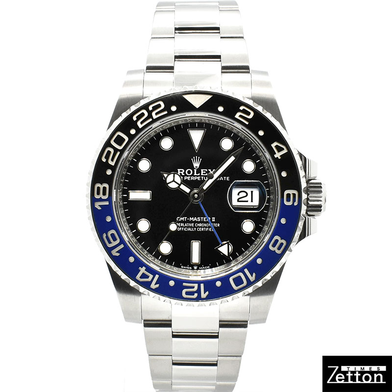 ロレックス　ROLEX　GMTマスター2　Ref.126710BLNR　ブルー/ブラックベゼル　40mm　USED　中古