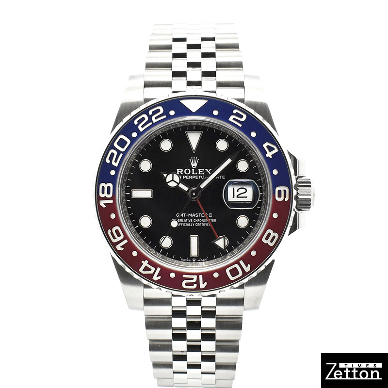 ロレックス　ROLEX　GMTマスター2　Ref.126710BLRO　ブルー/レッドベゼル　40mm　USED　中古