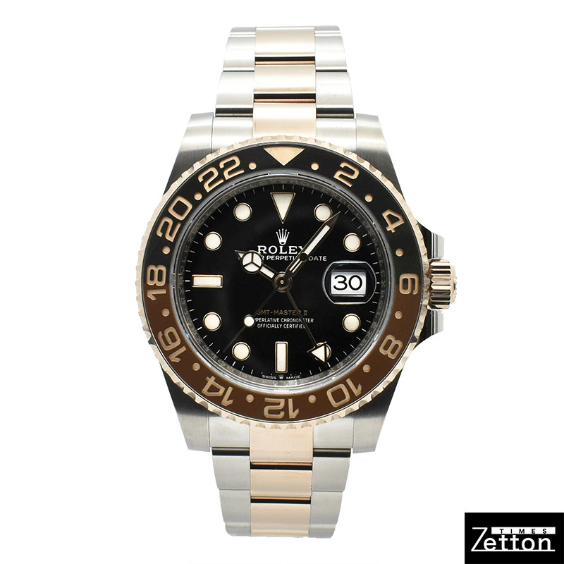ロレックス　ROLEX　GMTマスター2　Ref.126711CHNR　ブラウン/ブラックベゼル　40mm　USED　中古