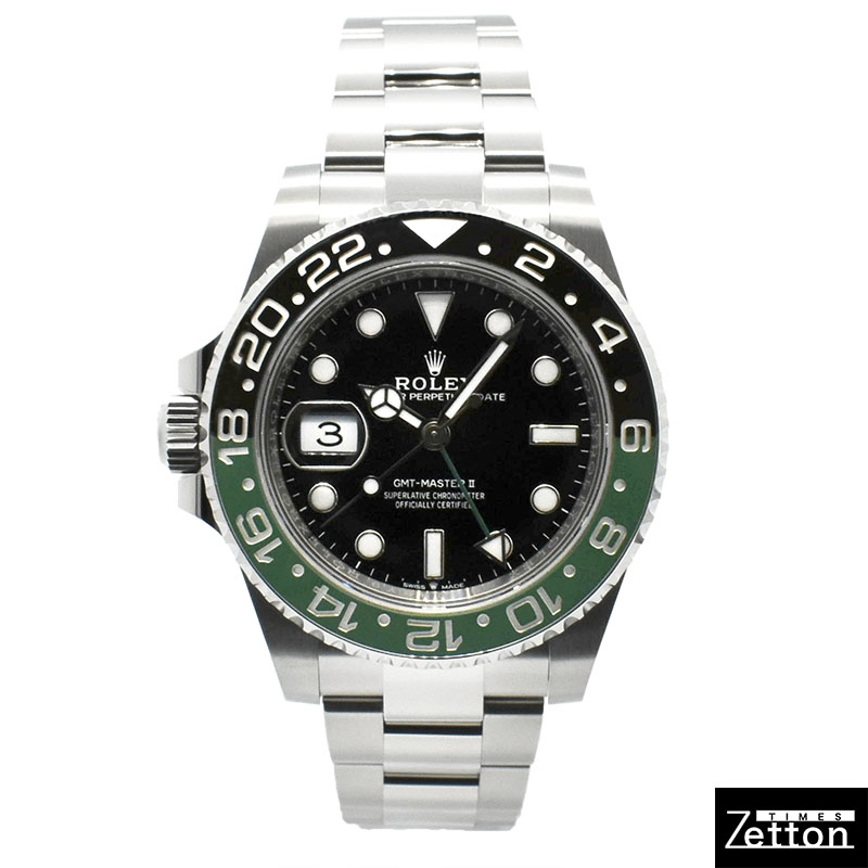 ロレックス　ROLEX　GMTマスター2　Ref.126720VTNR　グリーン/ブラックベゼル　40mm　未使用品