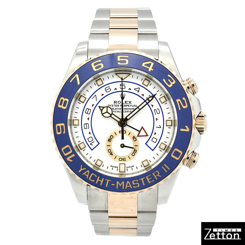 ロレックス　ROLEX　ヨットマスター2　Ref.116681　44mm　ホワイト　後期モデル　USED　中古