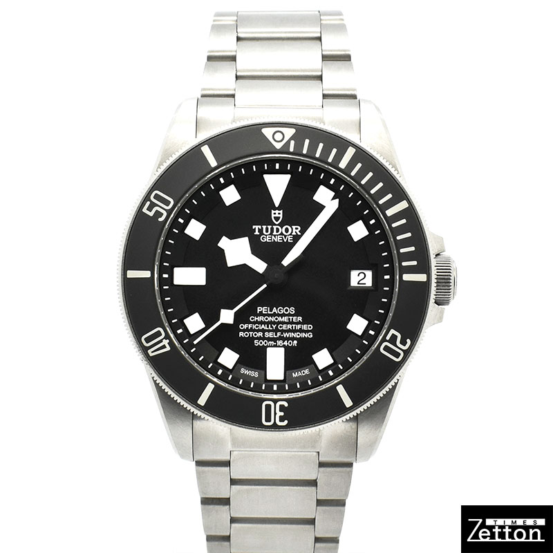 チューダー(チュードル)　TUDOR　ペラゴス　25600TN　チタン　42mm　ブラック　USED　中古