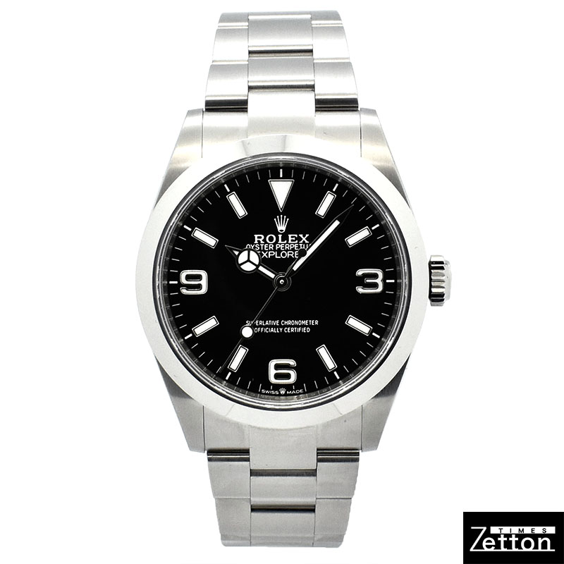 ロレックス　ROLEX　エクスプローラー40　Ref.224270　40mm　ブラック　未使用品