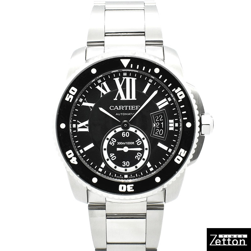 カルティエ　CARTIER　カリブル ドゥ カルティエ ダイバー　W7100057　42mm　USED　中古