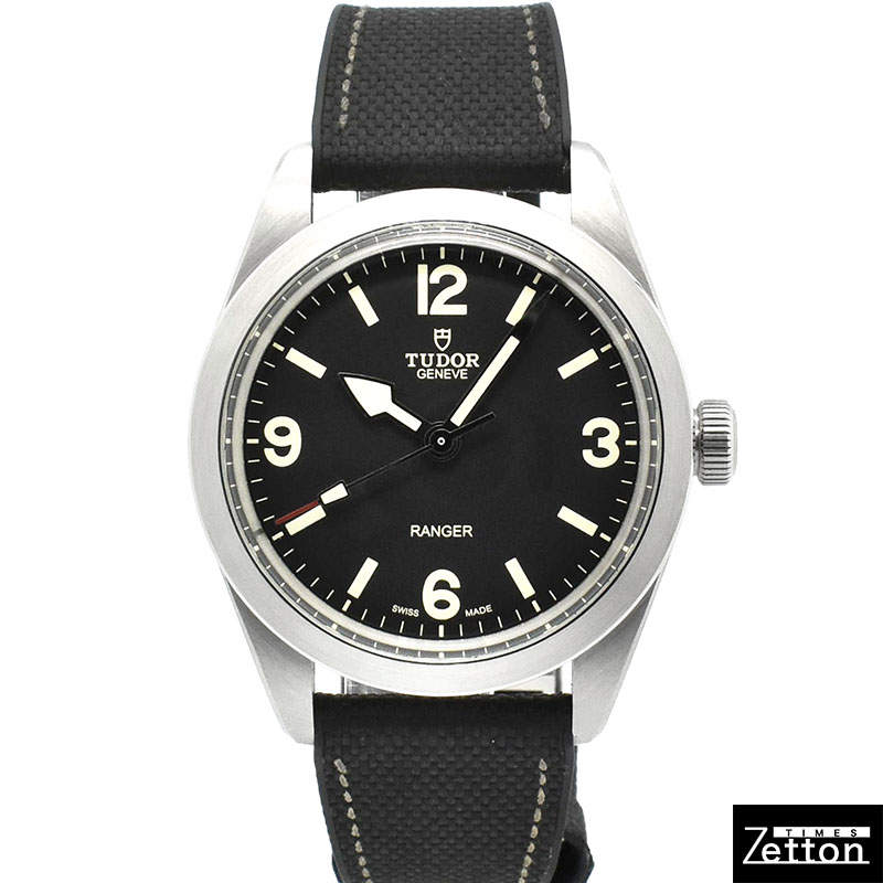 チューダー(チュードル)　TUDOR　レンジャー　Ref.79950　SS　39mm　自動巻　ブラック　USED　中古