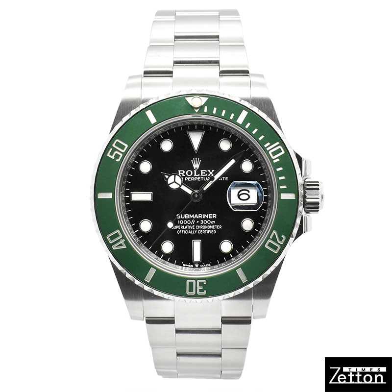 ロレックス　ROLEX　サブマリーナーデイト グリーンベゼル　Ref.126610LV　41mm　USED　中古