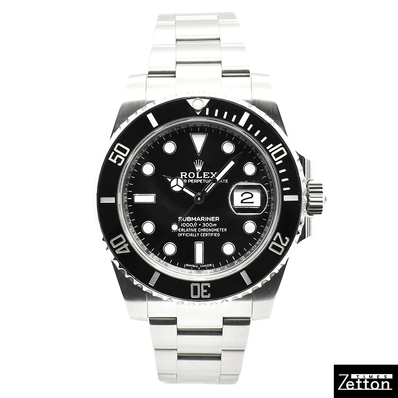 ロレックス　ROLEX　サブマリーナデイト　Ref.116610LN　ブラック　40mm　USED　中古