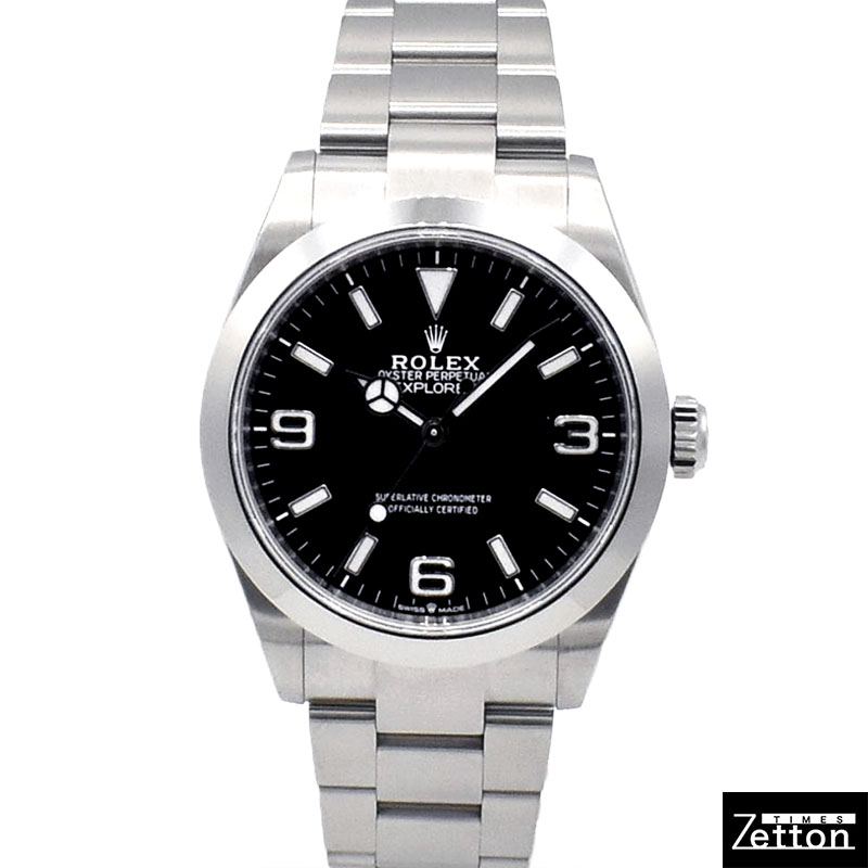 ロレックス　ROLEX　エクスプローラー40　Ref.224270　40mm　ブラック　USED　中古