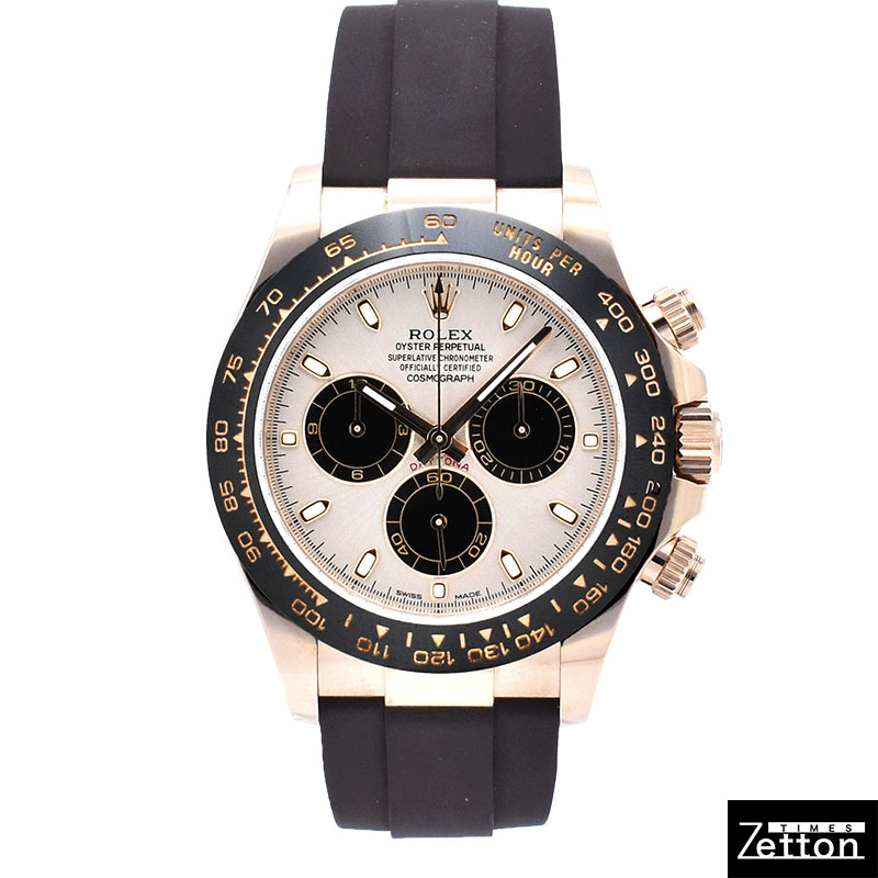 ロレックス　ROLEX　デイトナ　Ref.116515LN　18KERG　サンダスト/ブラック　オイスターフレックス　USED　中古