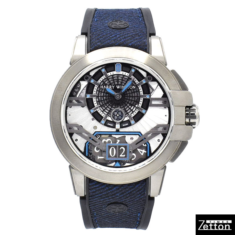ハリーウィンストン　HARRY WINSTON　プロジェクト Z11　OCEABD42ZZ001　42.2mm　ザリウム　世界300本限定　USED　中古
