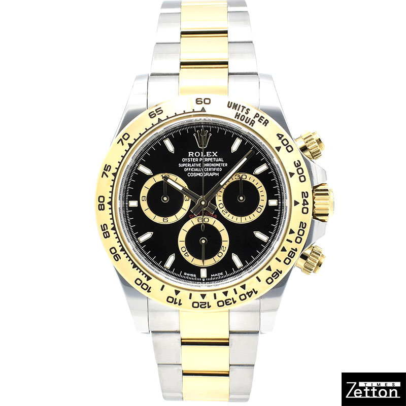 ロレックス　ROLEX　デイトナ　Ref.126503　18KYG/SS　ブラック　USED　中古